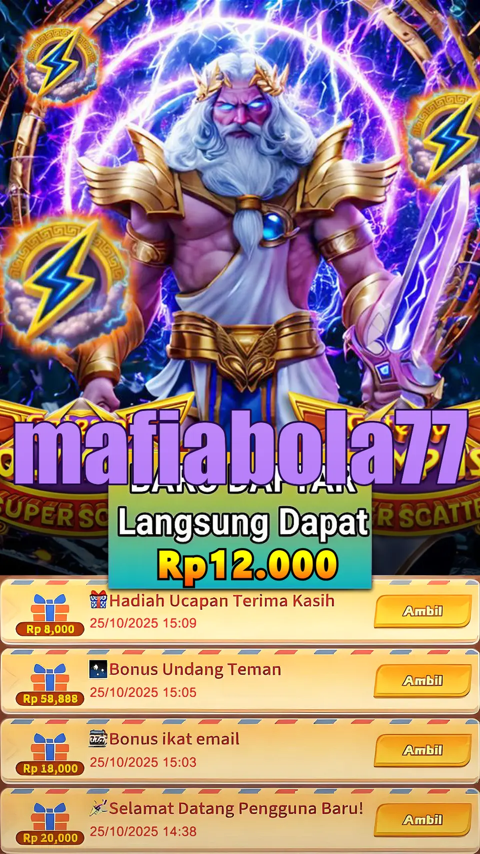 mafiabola77 Preview - Resmi Unduh